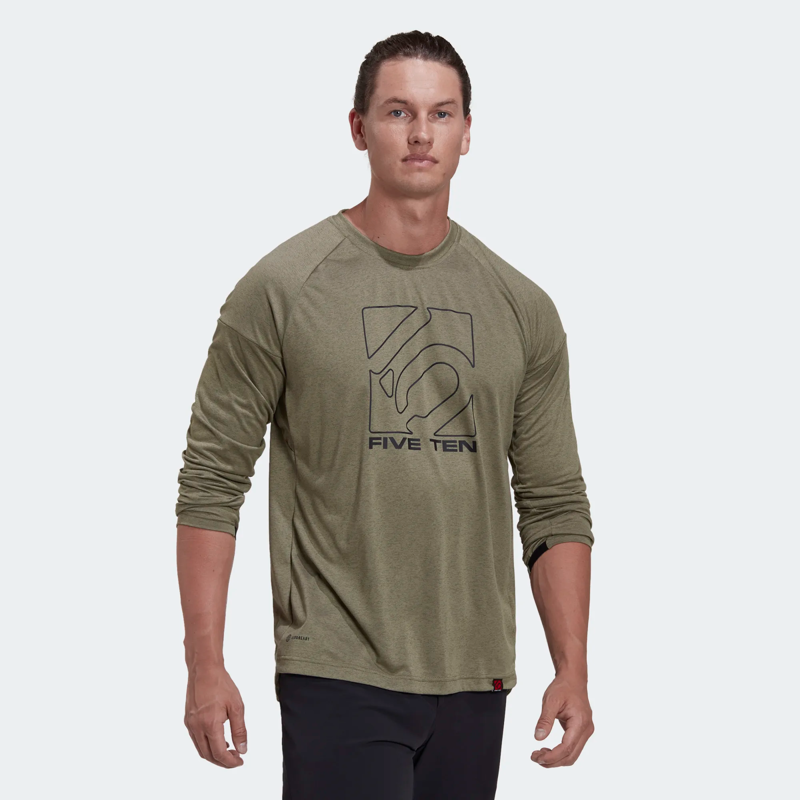 Five Ten LS MTB Jersey Orbit Green-1